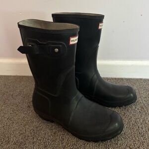Hunter Classic Black Waterproof Boots